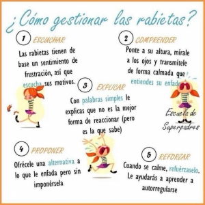 Gestionar rabietas