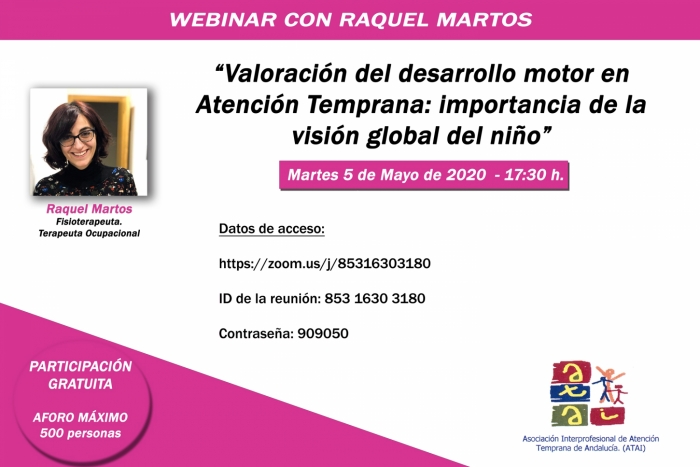 Webinar con Raquel Martos